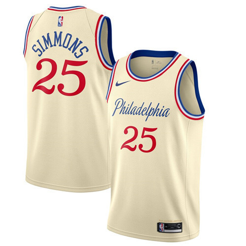 Achetés Maillot du Ben Simmons, Philadelphia 76ers 2019/20 - City Edition