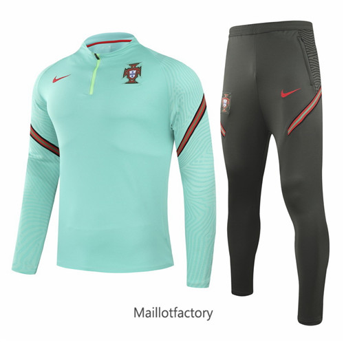 Achat Survetement Enfant de foot Portugal 2021/22 Vert Clair