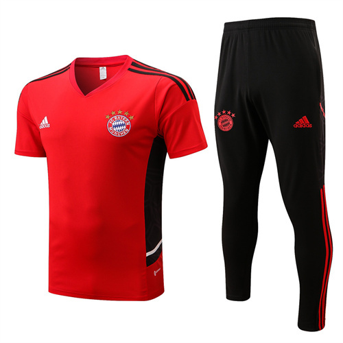 Achat Maillot Kit d'entrainement du Bayern Munich 2022/23 Rouge Y634