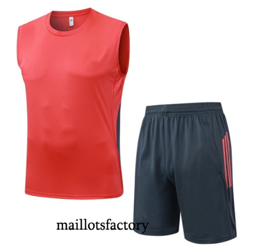 Site Maillot d'entrainement Bayern Munich Debardeur 2025/26 Orange/Noir Kit
