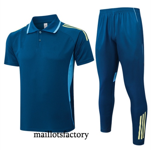 Achetez Maillot d'entrainement Juventus Polo 2025/26 Bleu Clair/Jaune Kit