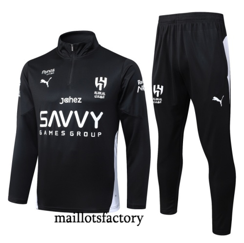 Achat Survetement Al-Hilal 2025/26 Noir/Blanc