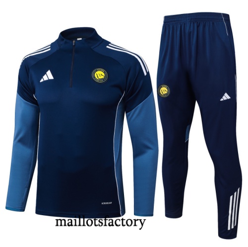 Achetez Survetement Al-Nassr 2025/26 Bleu Marine/Blanc