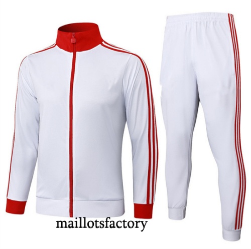 Site Veste Survetement Bayern Munich 2025/26 Blanc/Rouge