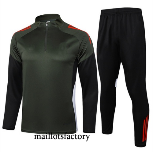 Grossiste Survetement Bayern Munich 2025/26 Vert/Noir/Rouge