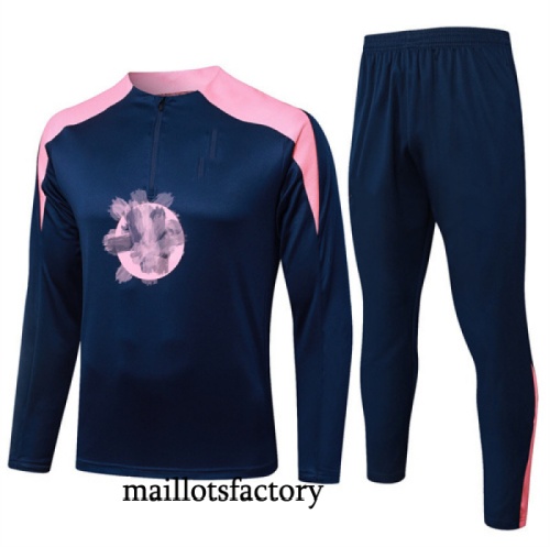 Site Survetement Barcelone 2025/26 Bleu Marine/Rose
