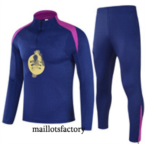 Achetez Survetement Barcelone 2025/26 Bleu Marine/Violet