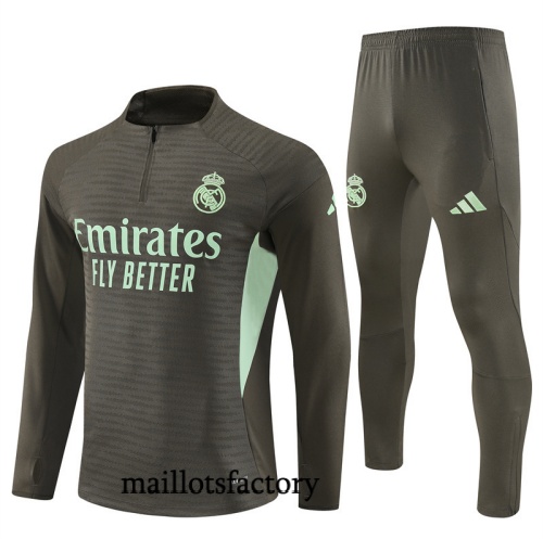 Site Survetement Real Madrid 2025/26 kaki/Vert