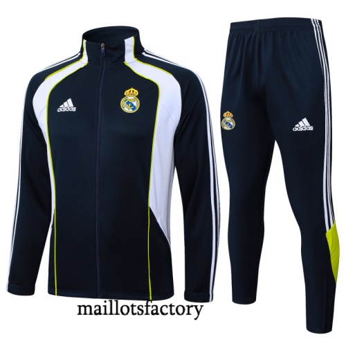 Site Veste Survetement Real Madrid 2025/26 Bleu Marine/Blanc