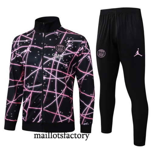 Grossiste Veste Survetement PSG 2025/26 Noir