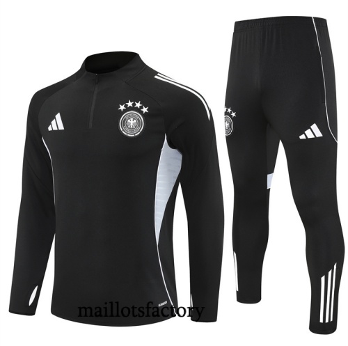 Soldes Survetement Allemagne 2025/26 Noir/Blanc