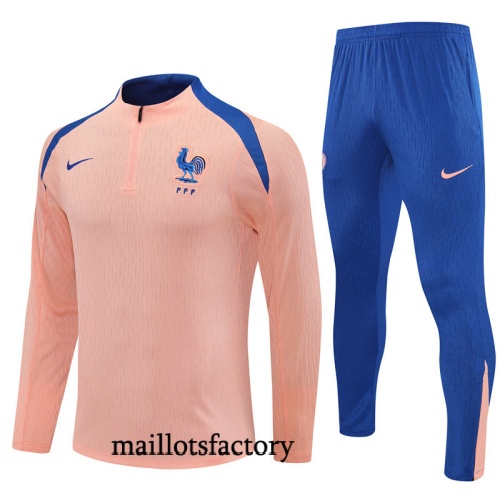 Grossiste Survetement France 2025/26 Rose/Bleu