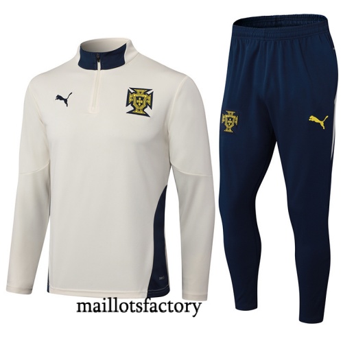 Achat Survetement Portugal 2025/26 Bleu Marine/Blanc/Jaune/Bleu