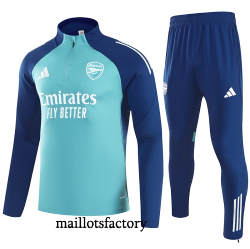 Site Survetement Arsenal 2025/26 Vert/Bleu Marine
