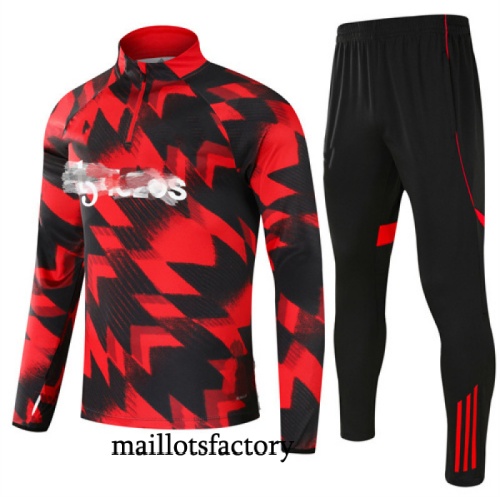 Achat Survetement Manchester United 2025/26 Rouge/Noir