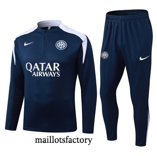 Site Survetement Inter Milan 2025/26 Bleu Marine/Blanc