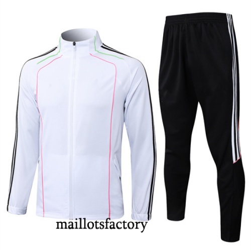 Soldes Veste Survetement Juventus 2025/26 Blanc/Noir/Rose