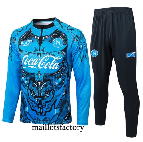 Achetez Survetement Naples 2025/26 Bleu