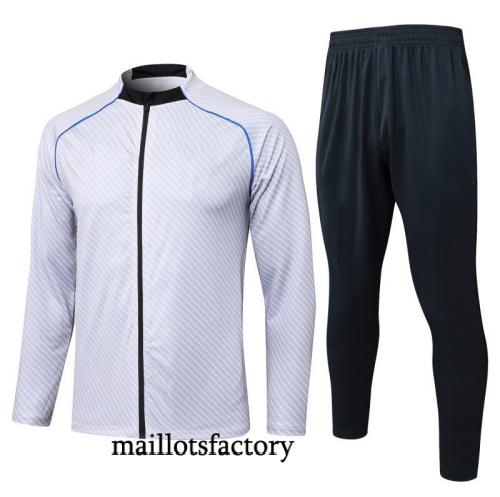 Site Veste Survetement Naples 2025/26 Gris