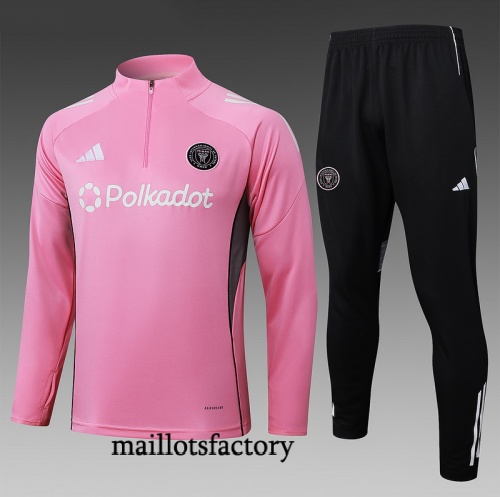 Achat Survetement Enfant Inter Miami 2025/26 Rose/Noir