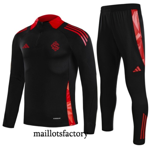 Achetez Survetement Enfant SC Internacional 2025/26 Noir/Rouge