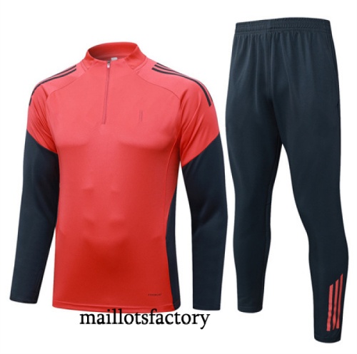 Achetez Survetement Enfant Bayern Munich 2025/26 Orange/Bleu Marine