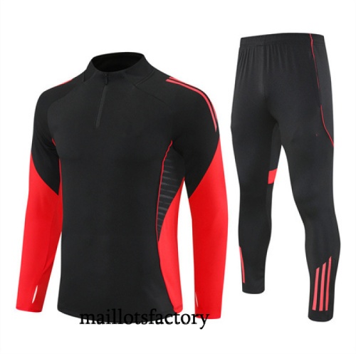 Achetez Survetement Enfant Bayern Munich 2025/26 Noir/Rouge