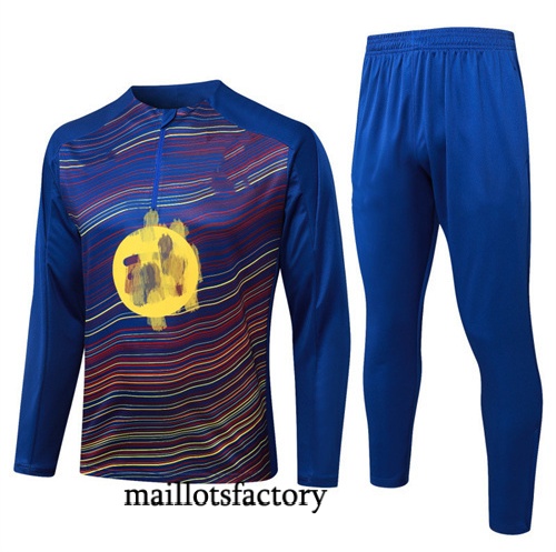 Achetez Survetement Enfant Barcelone 2025/26 Bleu