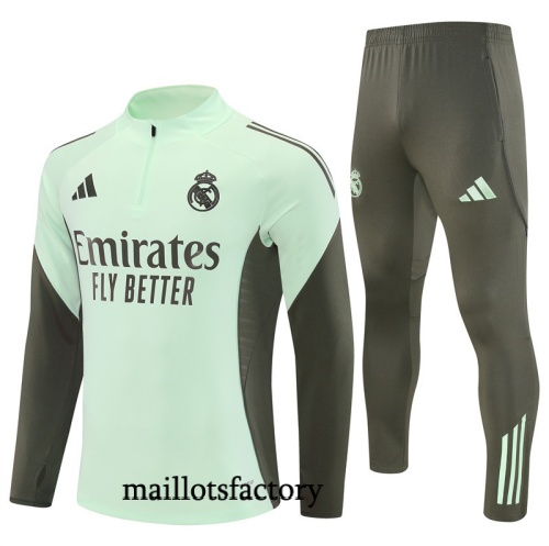 Site Survetement Enfant Real Madrid 2025/26 Vert