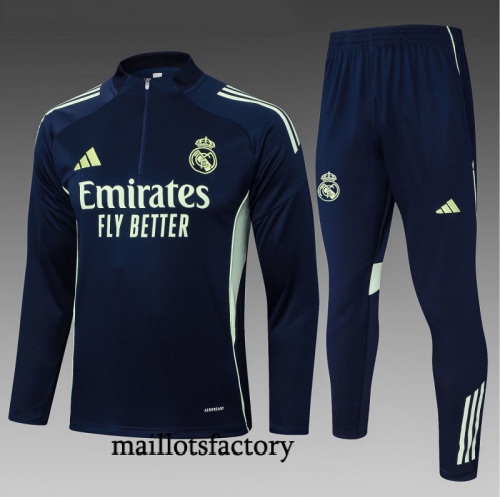 Vente Survetement Enfant Real Madrid 2025/26 Vert/Vert