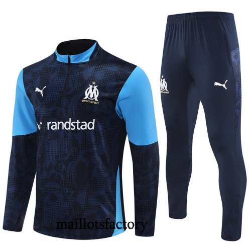 Grossiste Survetement Enfant Marseille 2025/26 Bleu Marine