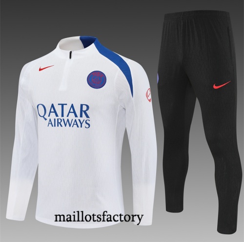 Achetez Survetement Enfant PSG 2025/26 Blanc