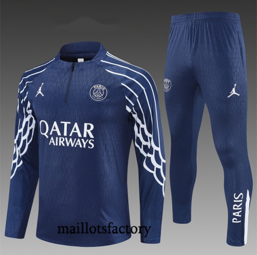 Site Survetement Enfant PSG 2025/26 Bleu Marine/欧冠版
