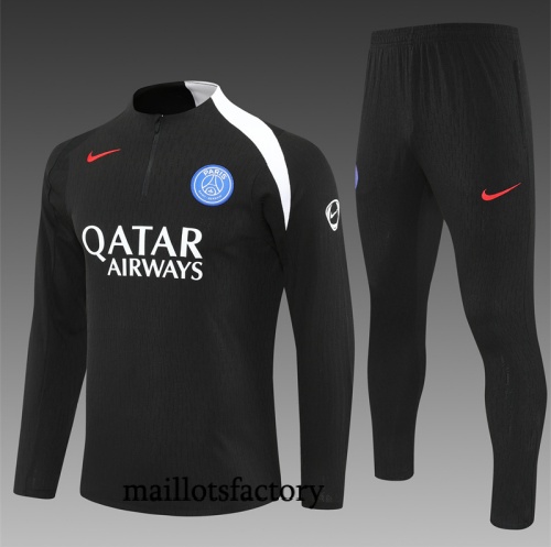 Achetez Survetement Enfant PSG 2025/26 Noir