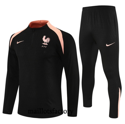 Achetez Survetement Enfant France 2025/26 Noir/Rose