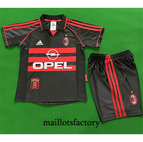 Site Maillot du Retro AC Milan Enfant 1998-99 Third