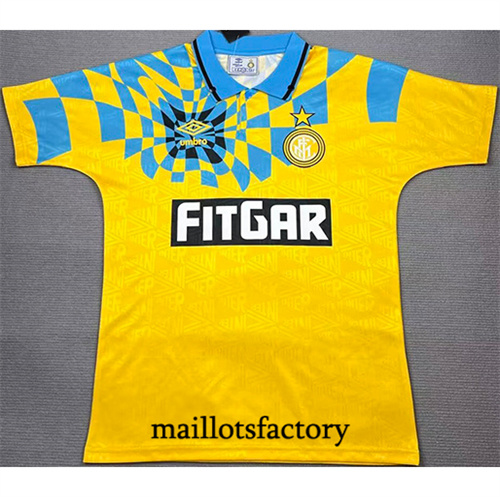 Nouveau Maillot du Retro Inter Milan 1991-92 Third