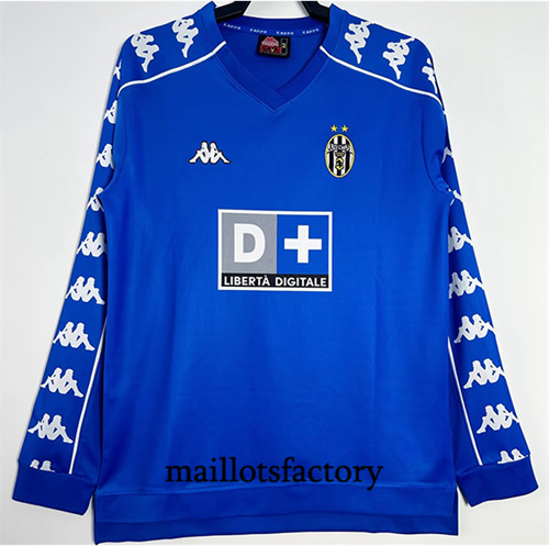 Achat Maillot du Retro Juventus 1999-00 Exterieur Manche Longue