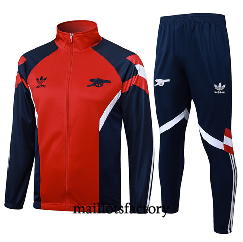 Achat Veste Survetement Arsenal 2024/25 rouge