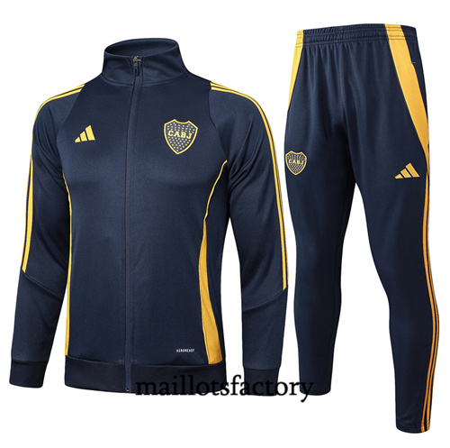 Nouveau Veste Survetement Boca Juniors 2024/25 gris foncé