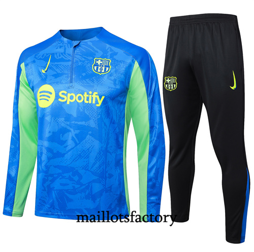 Achetez Survetement Enfant Barcelone 2024/25 bleu