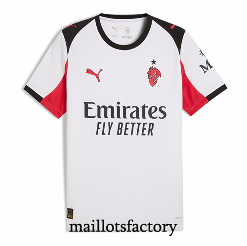 Maillot du AC Milan 2025/26 Exterieur