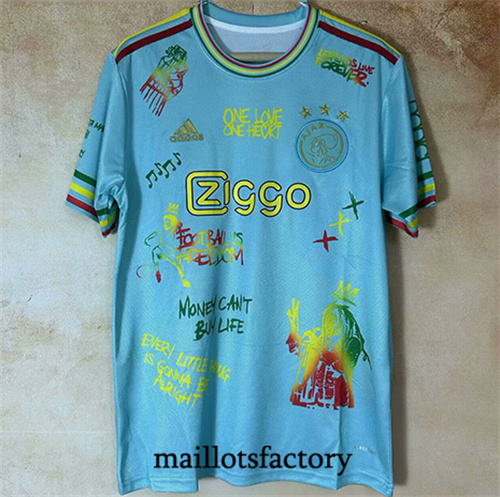 Maillot du AFC Ajax 2025/26 light Bleu graffiti board
