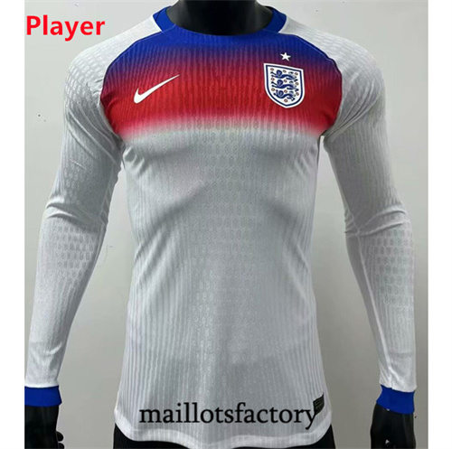 Maillot du Angleterre Player 2025/26 Domicile Manche Longue