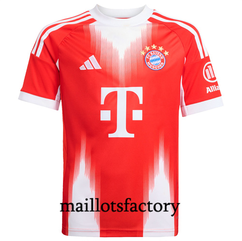 Maillot du Bayern Munich 2025/26 Domicile Rouge