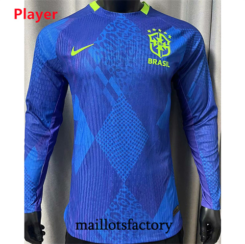 Maillot du Brésil Player 2025/26 Exterieur Manche Longue