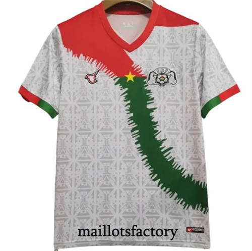 Maillot du Burkina Faso 2024/25 Exterieur Blanc
