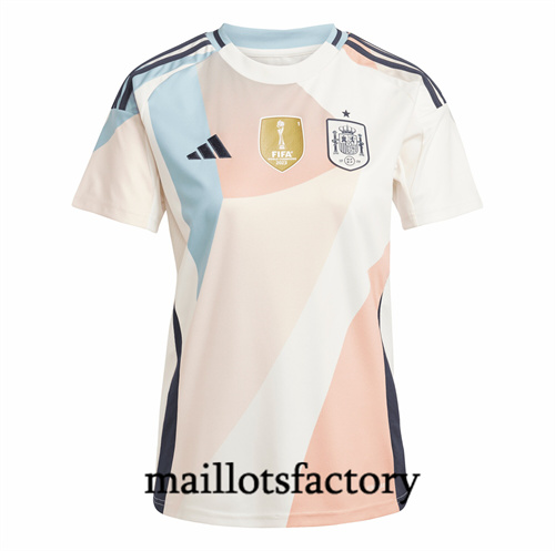 Maillot du Espagne Femme 2025/26 Exterieur