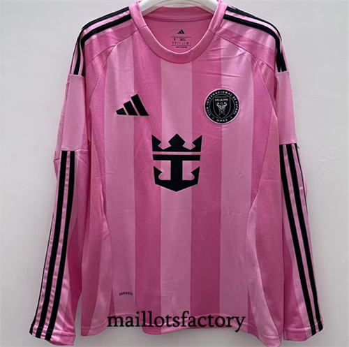 Maillot du Inter Miami 2025/26 Domicile Manche Longue