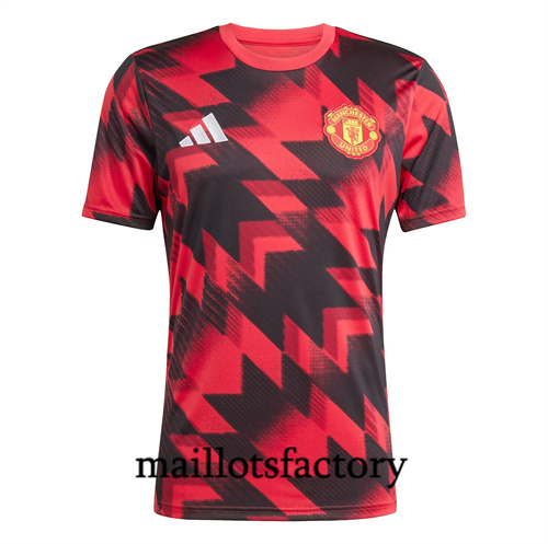 Maillot du Manchester United 2025/26 Training Rouge
